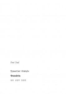 card00-01-1-4 Font Used